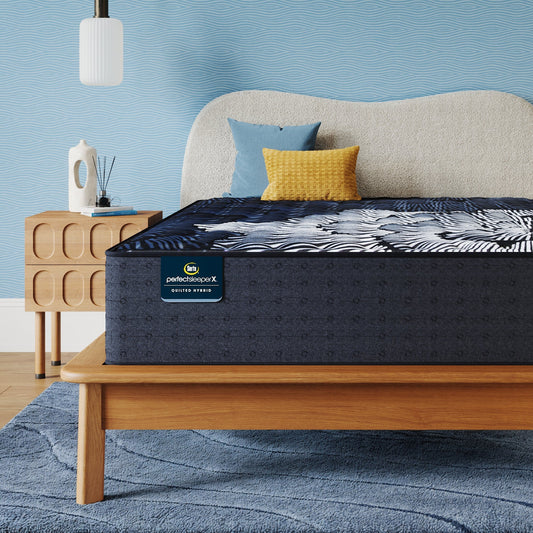 Serta Perfect Sleeper X Quilted Hybrid Mattress Cal King