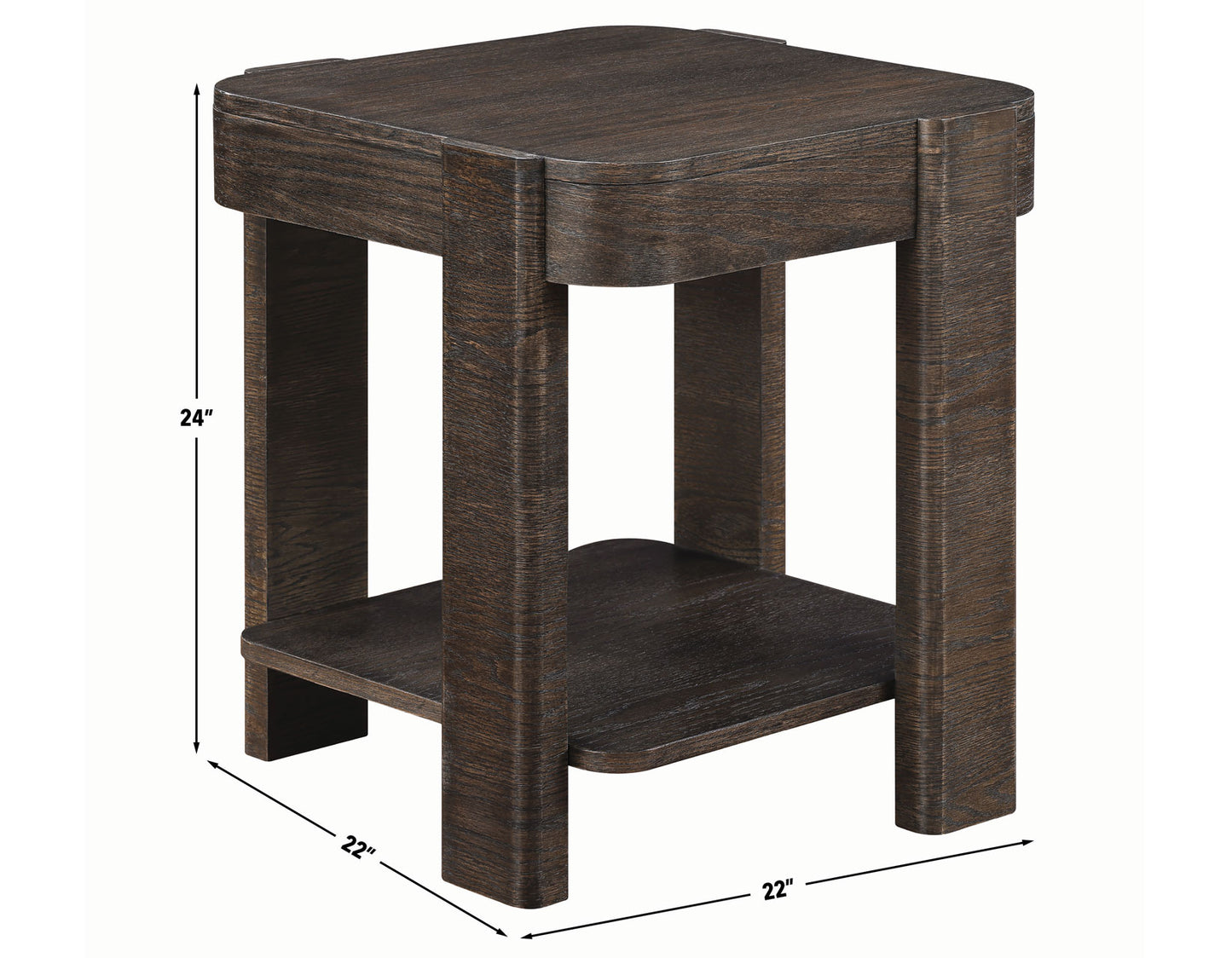 Salina Square End Table