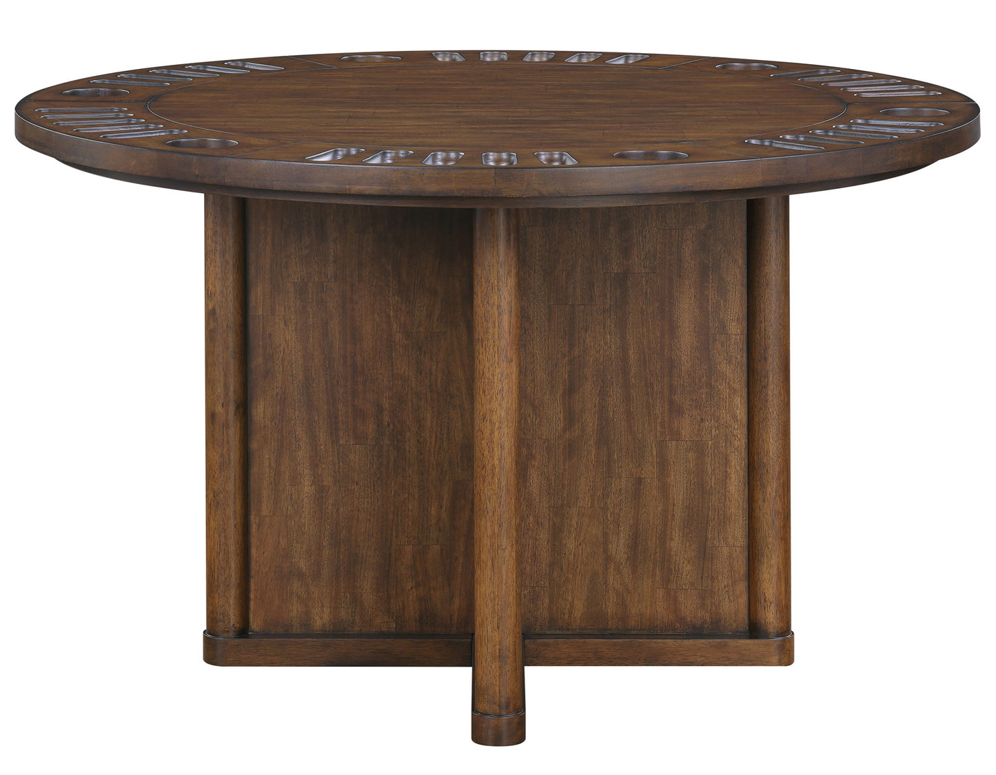 Cambridge 47.25″ Dining Table with Removable Folding Game Top