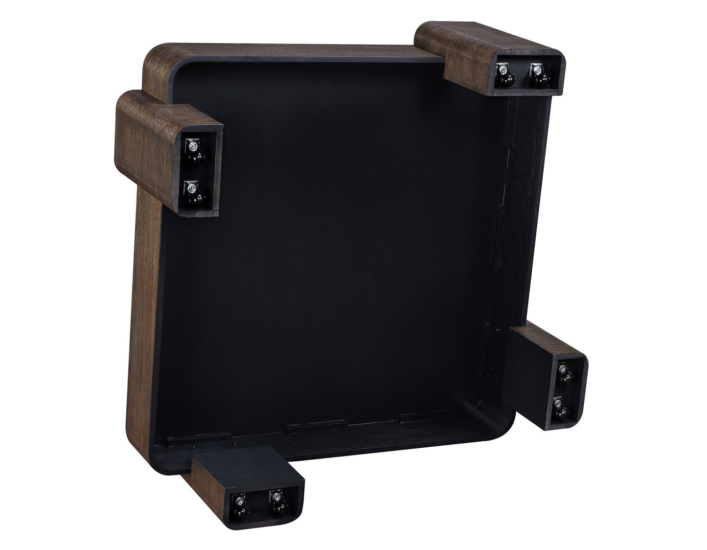 Salina Square Castered 3-Piece Table Set