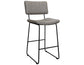 Tribeca 30″ Commercial Grade Bar Stool, Gray