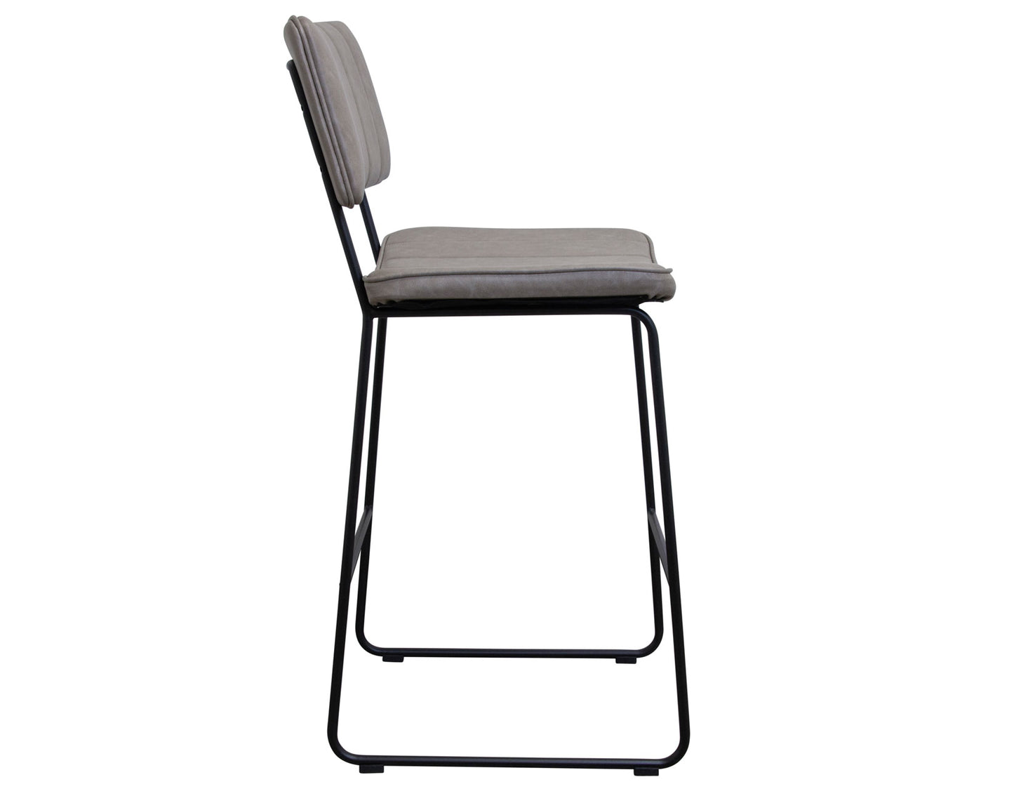 Tribeca 30″ Commercial Grade Bar Stool, Gray