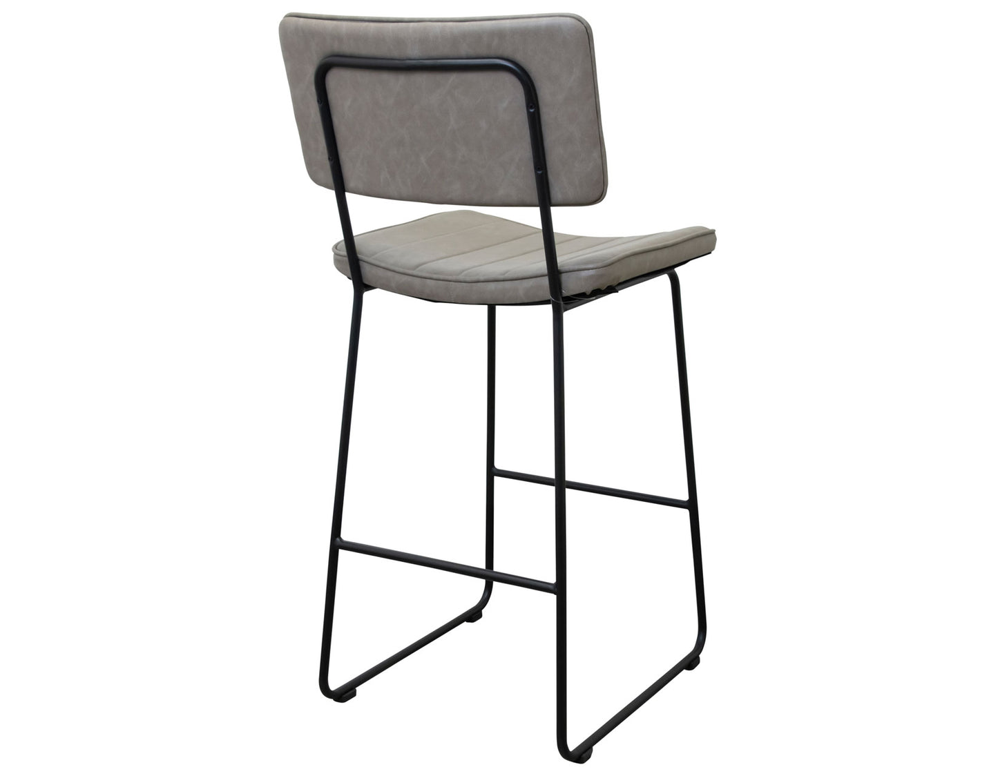 Tribeca 30″ Commercial Grade Bar Stool, Gray