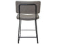 Tribeca 24″ Commercial Grade Counter Stool, Gray