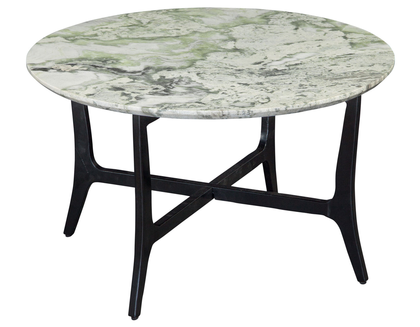 Hoxley 3-Piece Green Onyx Round Table Set