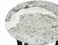 Hoxley 3-Piece Green Onyx Round Table Set