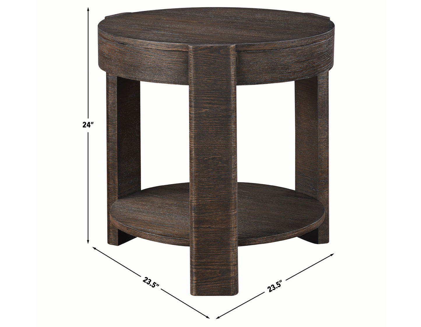 Salina Round End Table