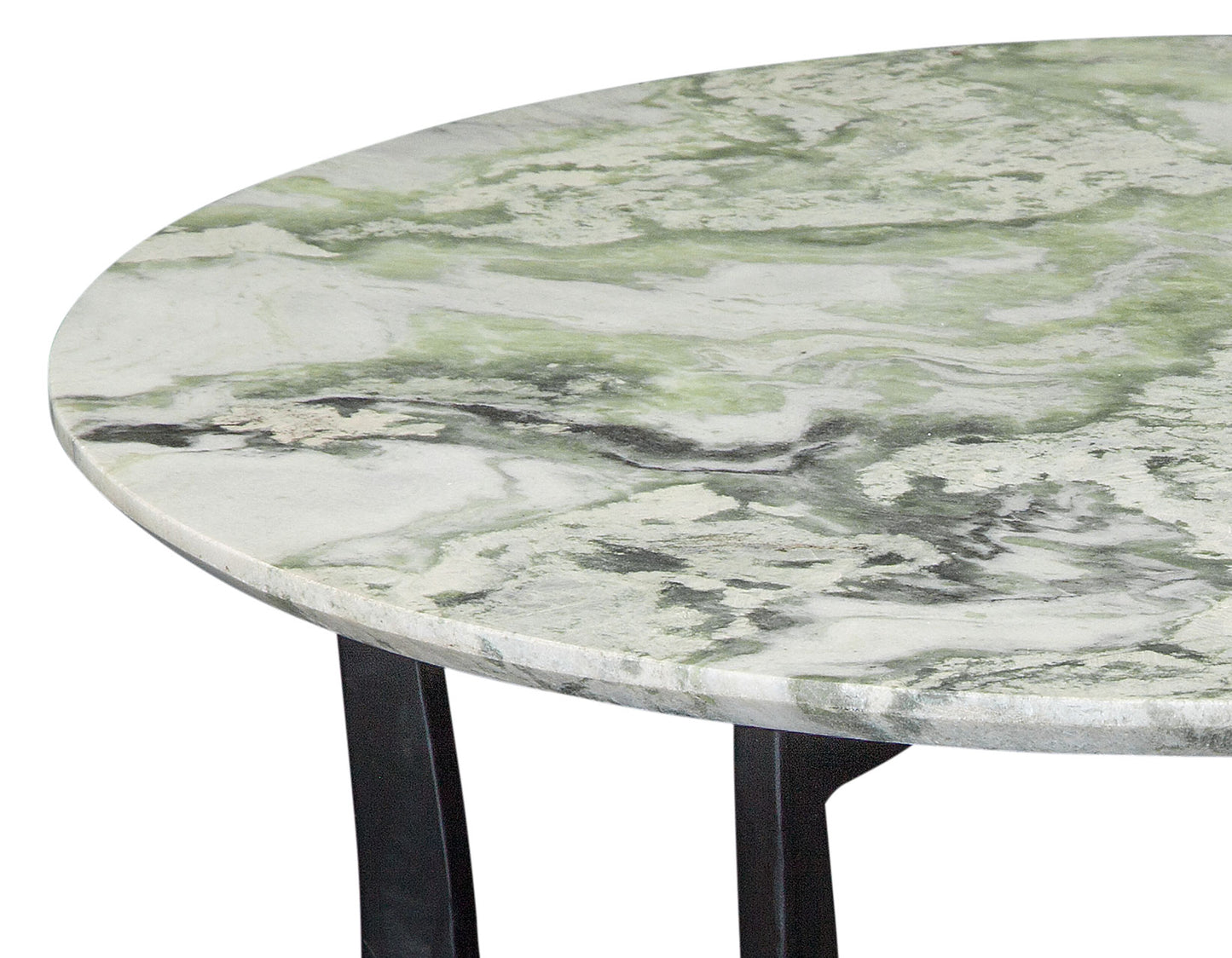 Hoxley 3-Piece Green Onyx Round Table Set