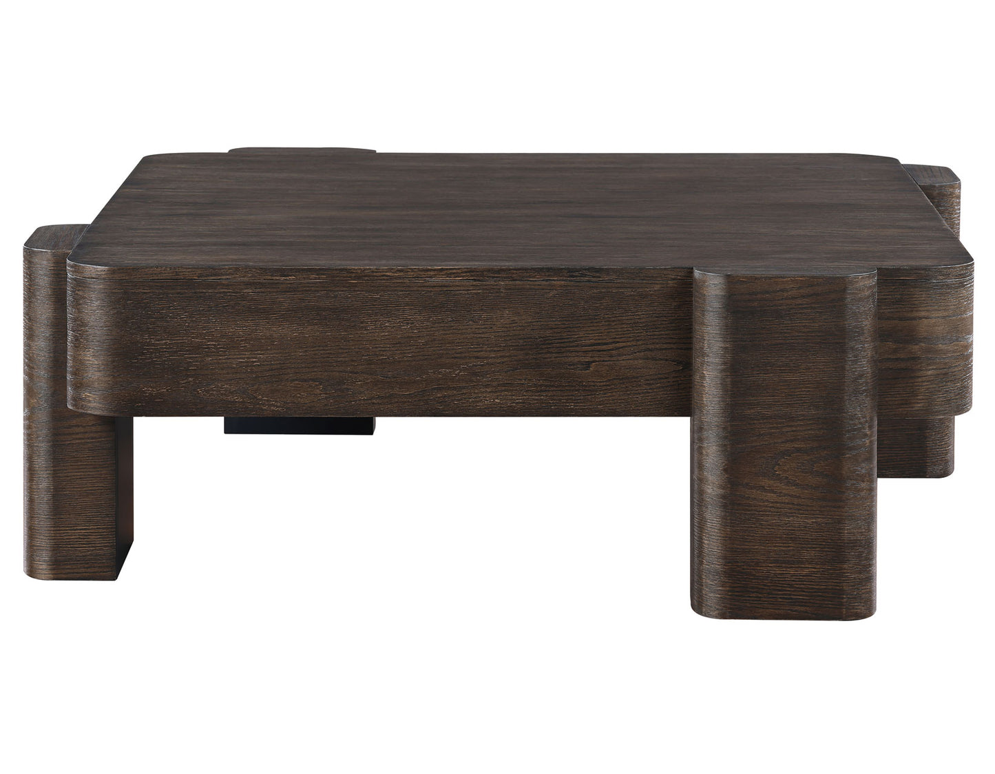 Salina 52.75″ Square Coffee Table with Casters