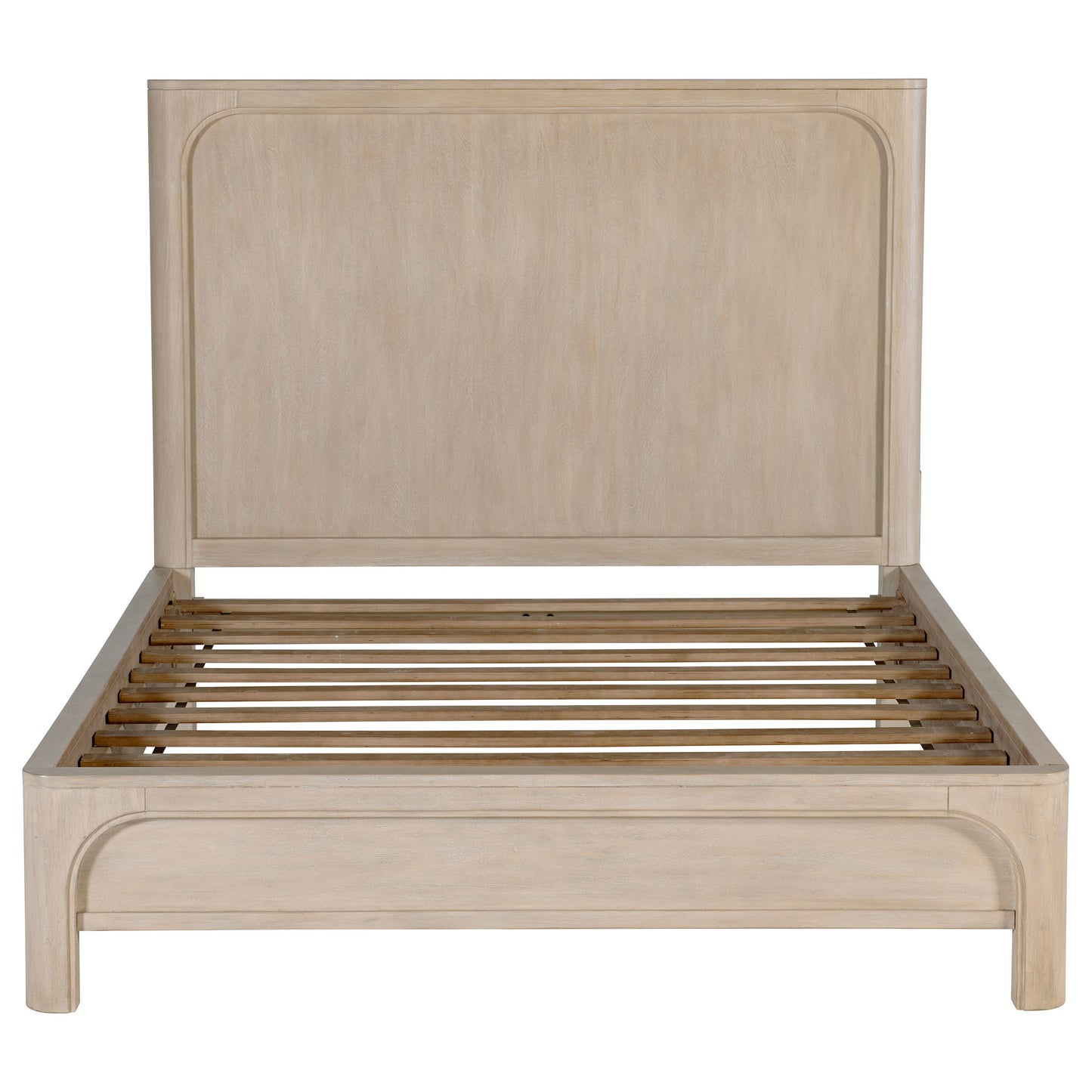 Solano 55-inch Eastern King Panel Bed Weathered Mango