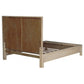Solano 55-inch Queen Panel Bed Weathered Mango