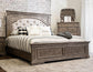 Highland Park Queen Bed, Waxed Driftwood