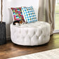 Latoya-Round Ottoman