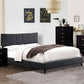 Ennis-Queen Bed, Dark Gray
