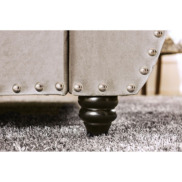 Noella-Cal.King Bed, Gray