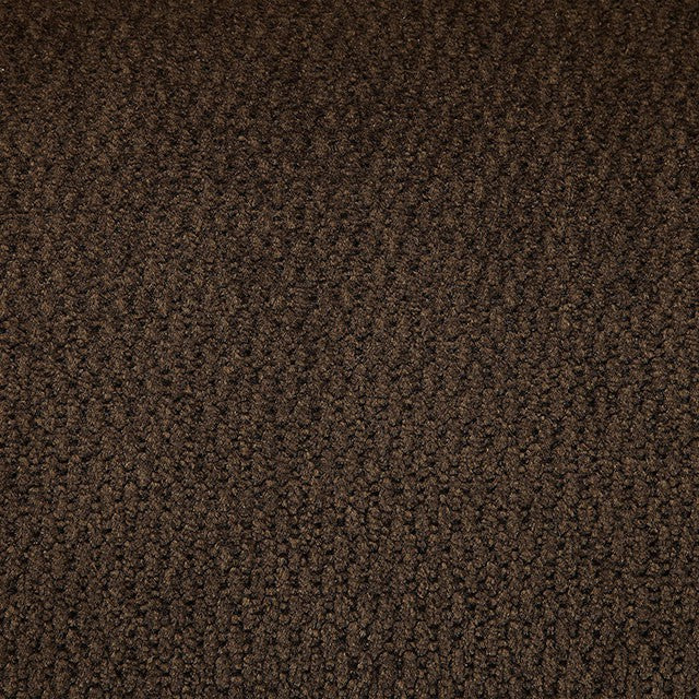 Maybell-Sectional w/ 2 Consoles, Brown