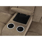 Maybell-Sectional w/ 2 Consoles, Mocha