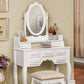 Harriet-Vanity W/ Stool