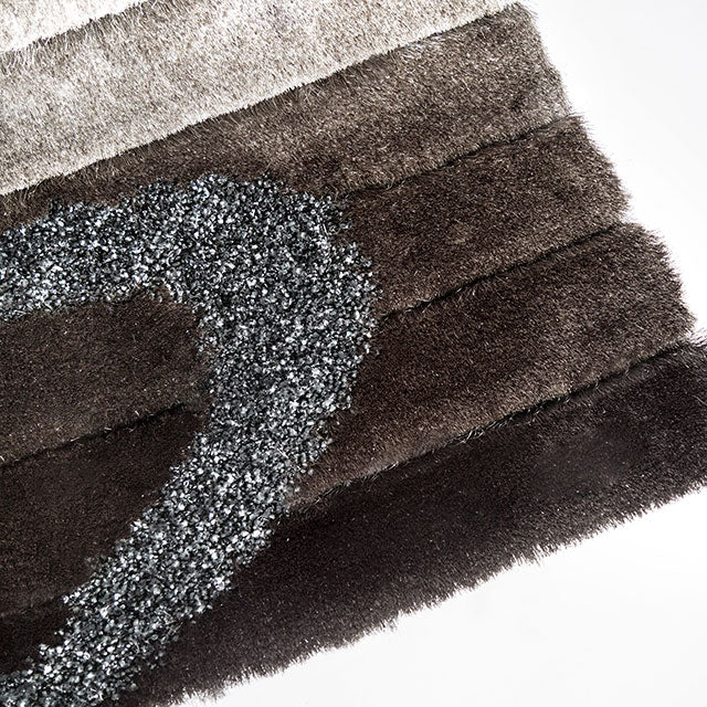 Vancouver-5' X 7' Gray Area Rug