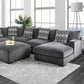 Kaylee-U-Sectional w/ Right Chaise