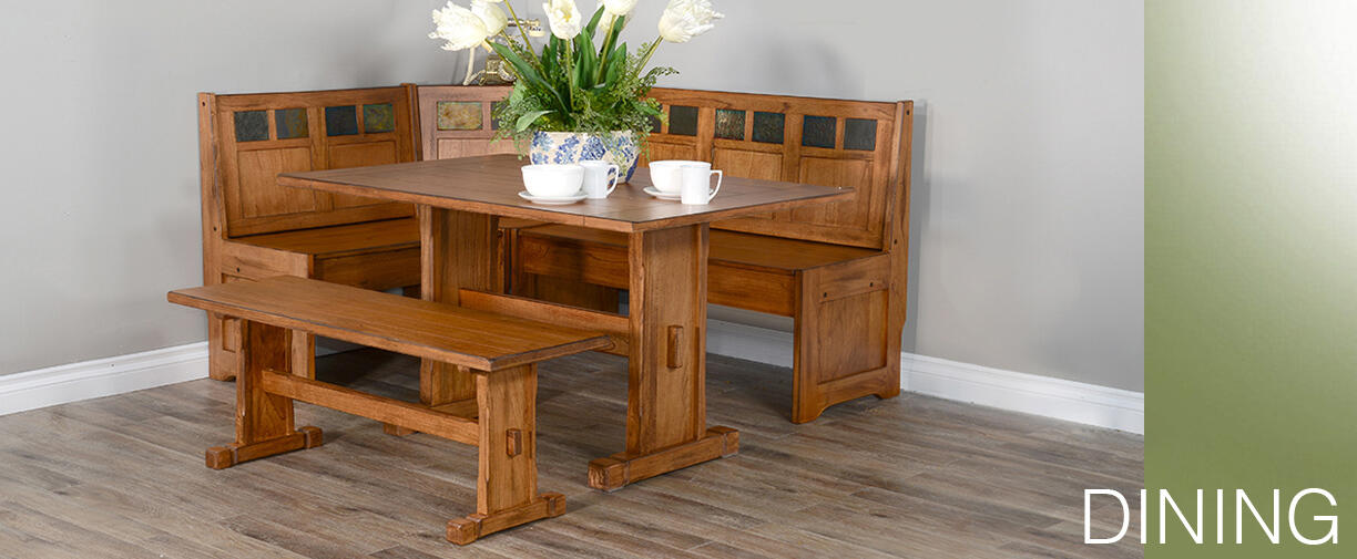 Sedona Side Bench w/ Wood Seat