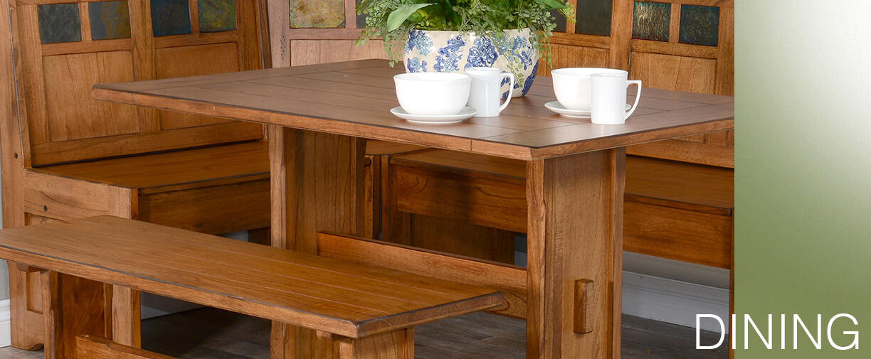 Sedona Side Bench w/ Wood Seat