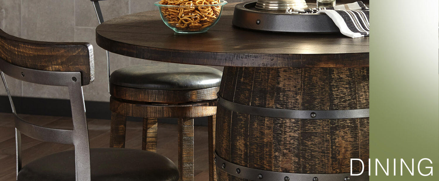 Round Pub Table/ Wine Barrel Base