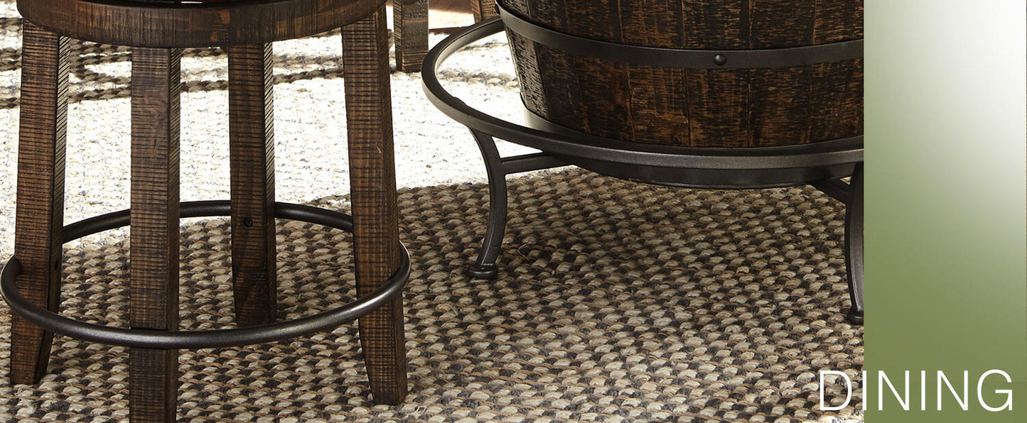 Round Pub Table/ Wine Barrel Base