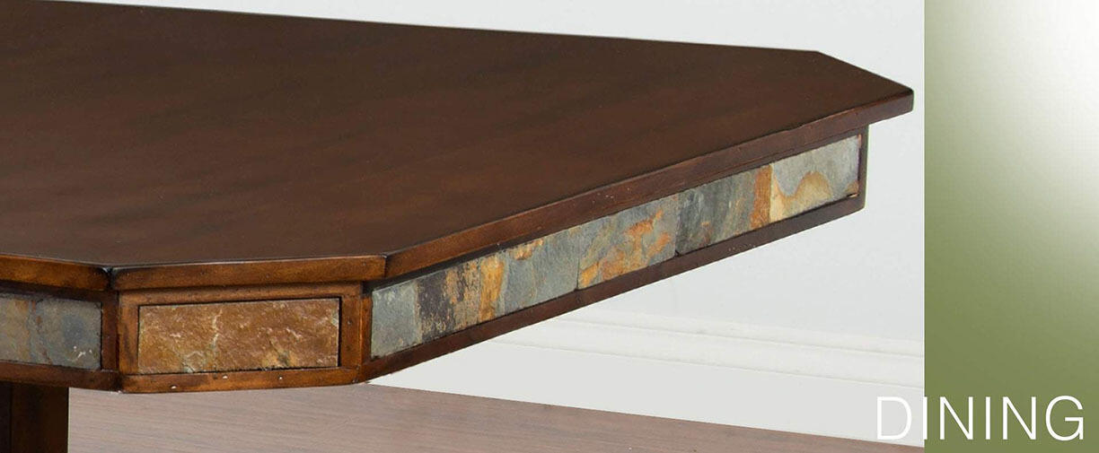 Santa Fe Dual Height Ext. Dining Table