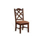 Santa Fe Double Crossback Chair w/ Cushion Seat