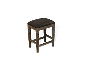 24 H Homestead Stool w/ Cushion Seat