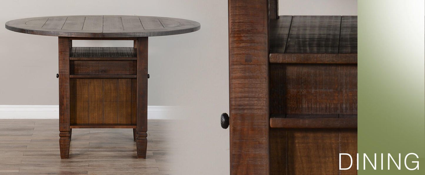 24 H Homestead Stool w/ Cushion Seat