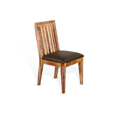 Slatback Chair, Cushion Seat