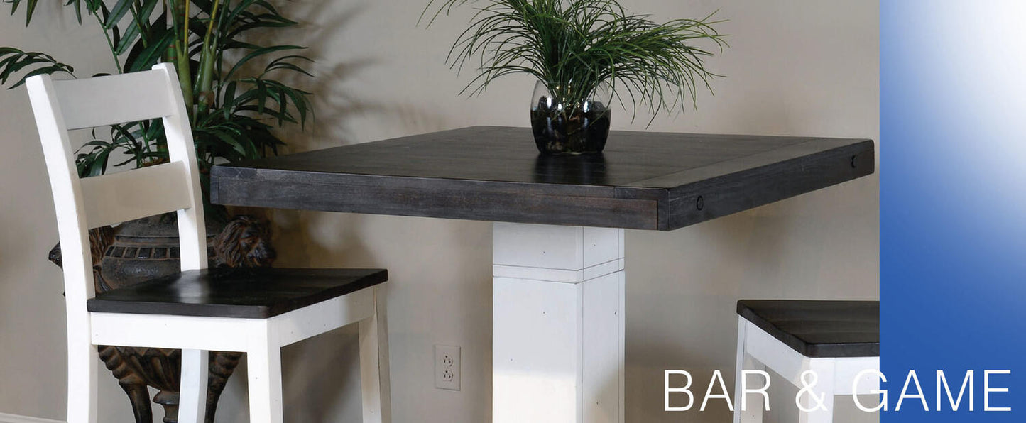 30"H Ladderback Barstool