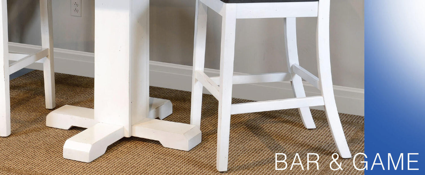 30"H Ladderback Barstool