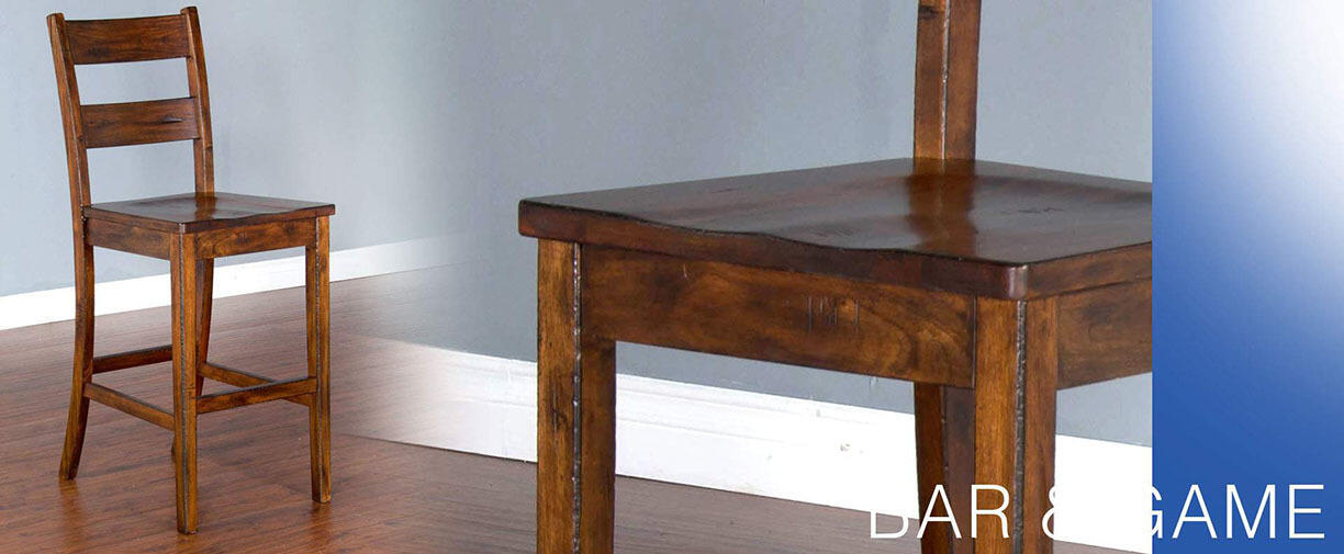 30"H Tuscany Ladderback Barstool w/ Wood Seat