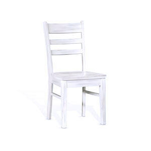 Bayside Ladderback Chair w/ Wood Seat