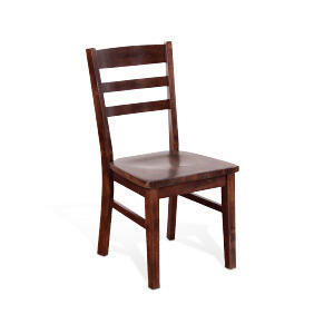 Ladderback Chair, Wood Seat