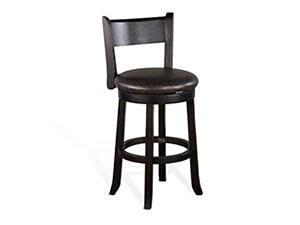 24"H Swivel Barstool