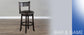 24"H Swivel Barstool