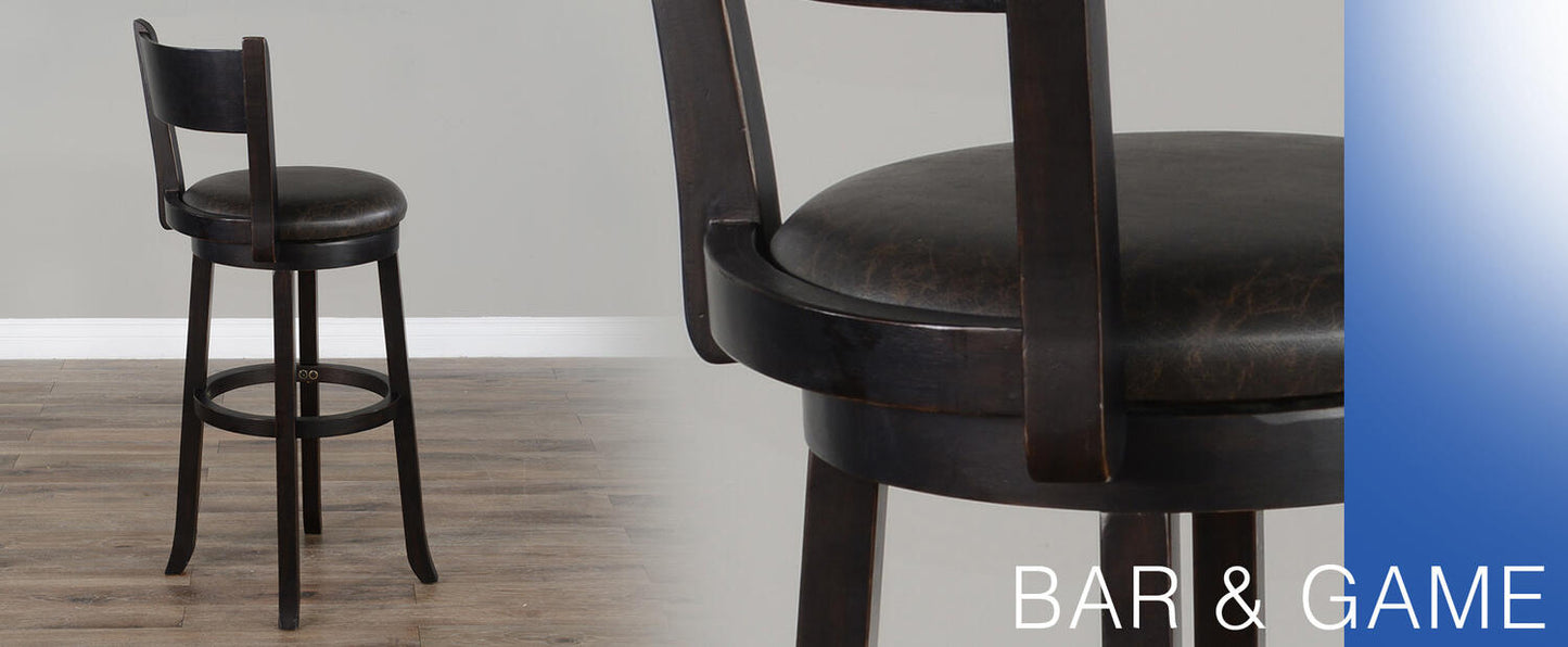 30"H Swivel Barstool