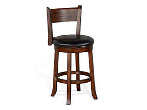 24"H Swivel Barstool