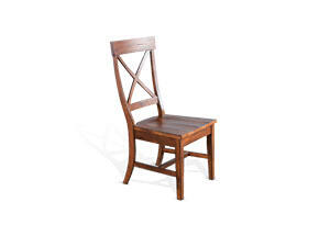 Tuscany Crossback Chair w/ Wood Seat