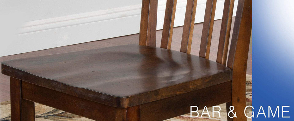 24 H Santa Fe Slatback Barstool w/ Wood Seat