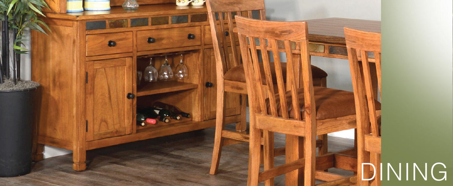 Sedona 24"H Slatback Barstool