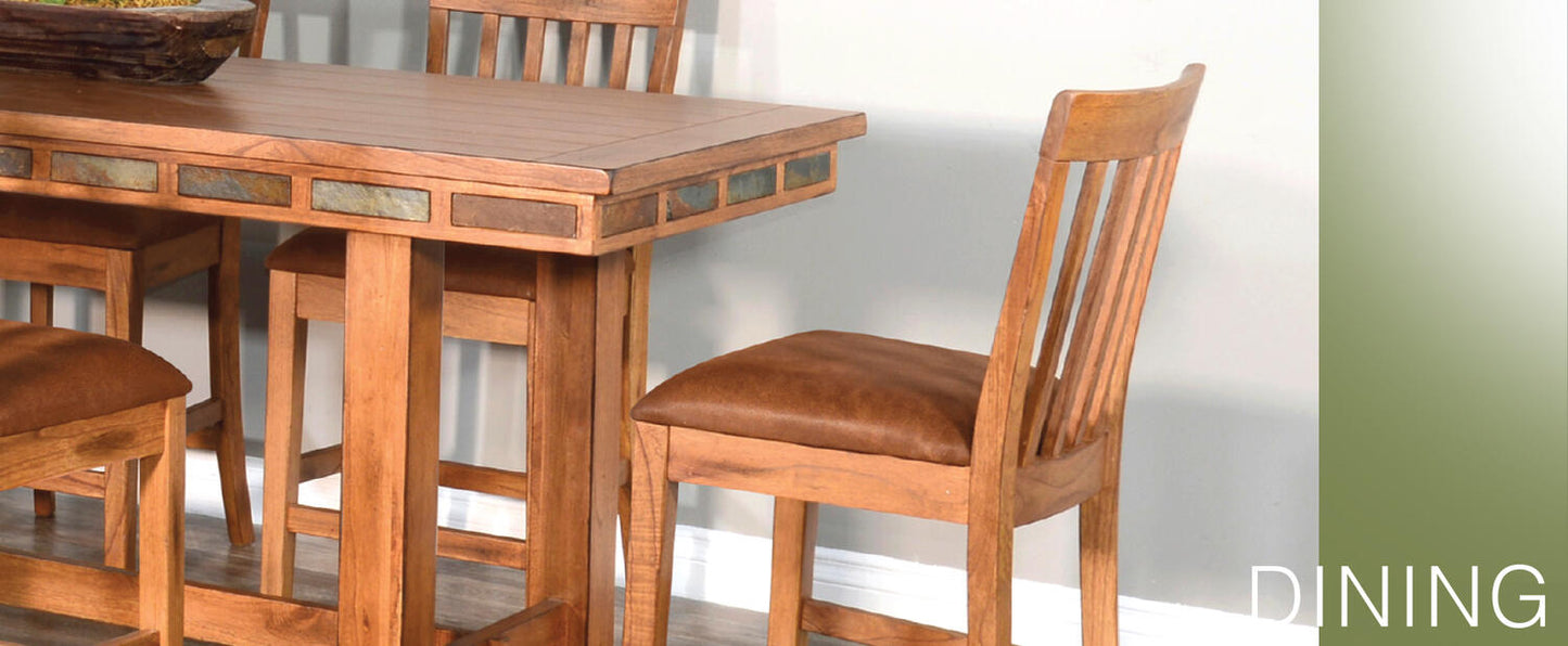 Sedona 24"H Slatback Barstool