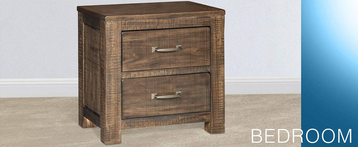 Ranch House Queen Captains Bookcase Storage Bed