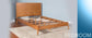 American Modern Full Panel Bed