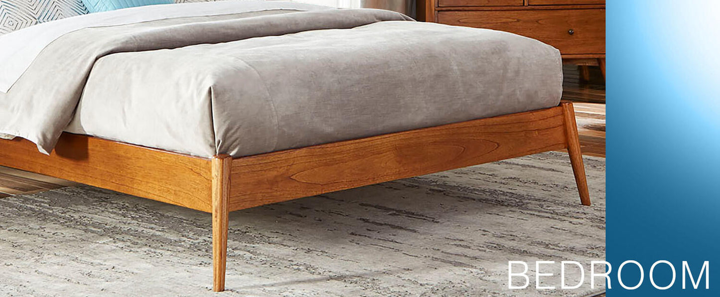 American Modern Queen Panel Bed