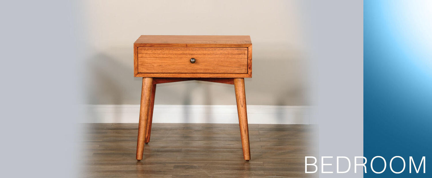 American Modern Queen Panel Bed